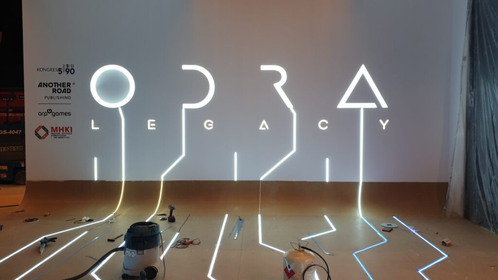 Produkcja stoiska targowego ODRA Legacy na IEM EXPO Katowice 2020