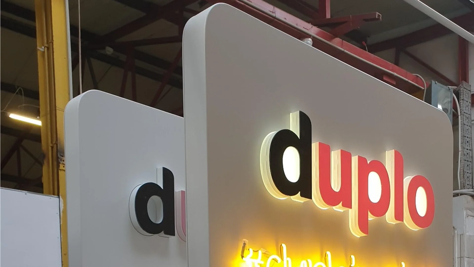 Produkcja elementów ekspozycyjnych #Duplo Inspiruje